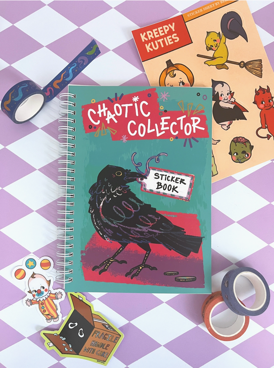 Chaotic Collector Reusable Sticker Book