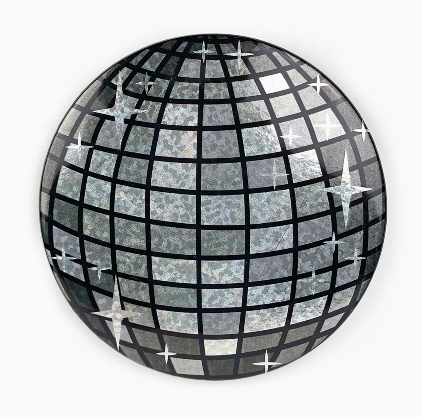 Disco Ball Glitter Pocket Mirror