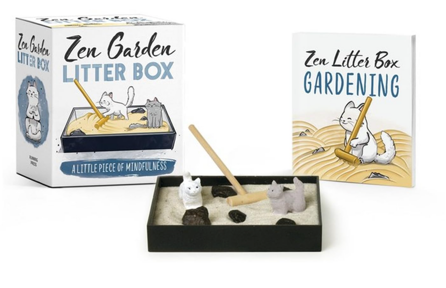 Zen Garden Litter Box Desktop Accessory