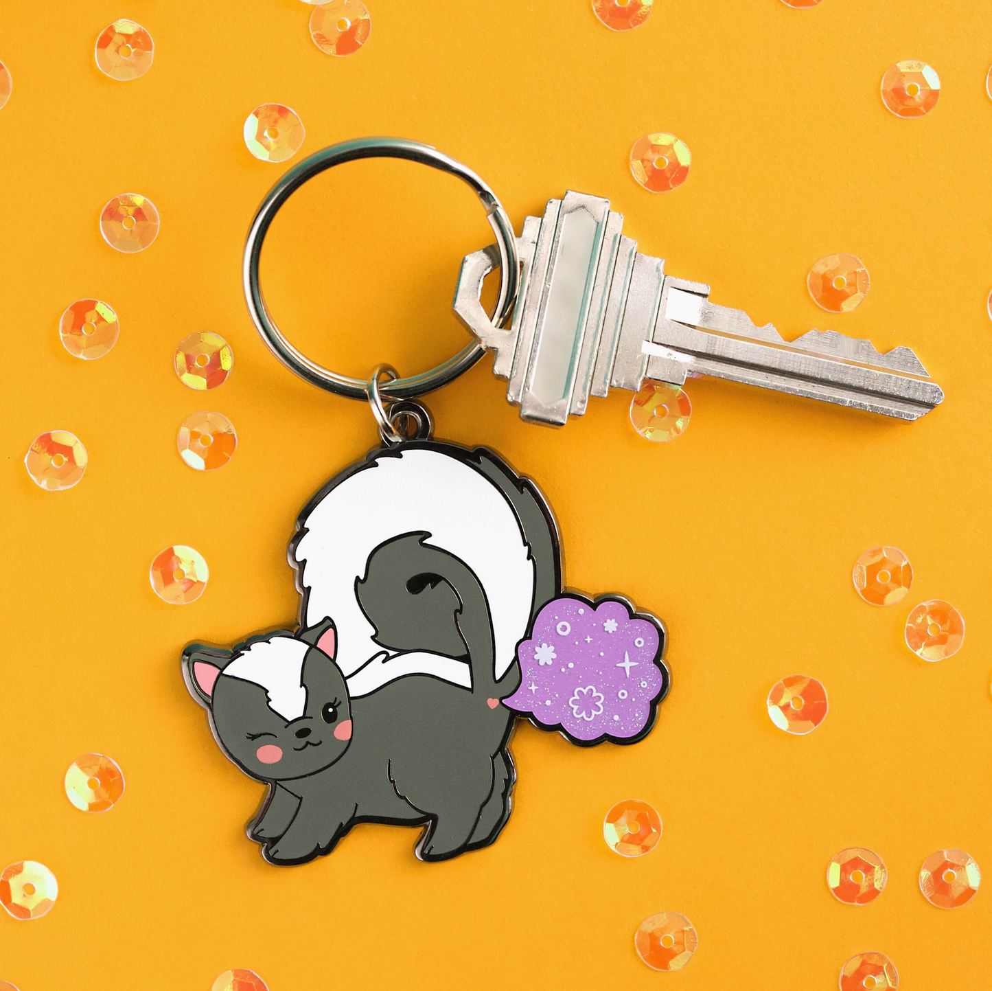 Skunky Spice Keychain