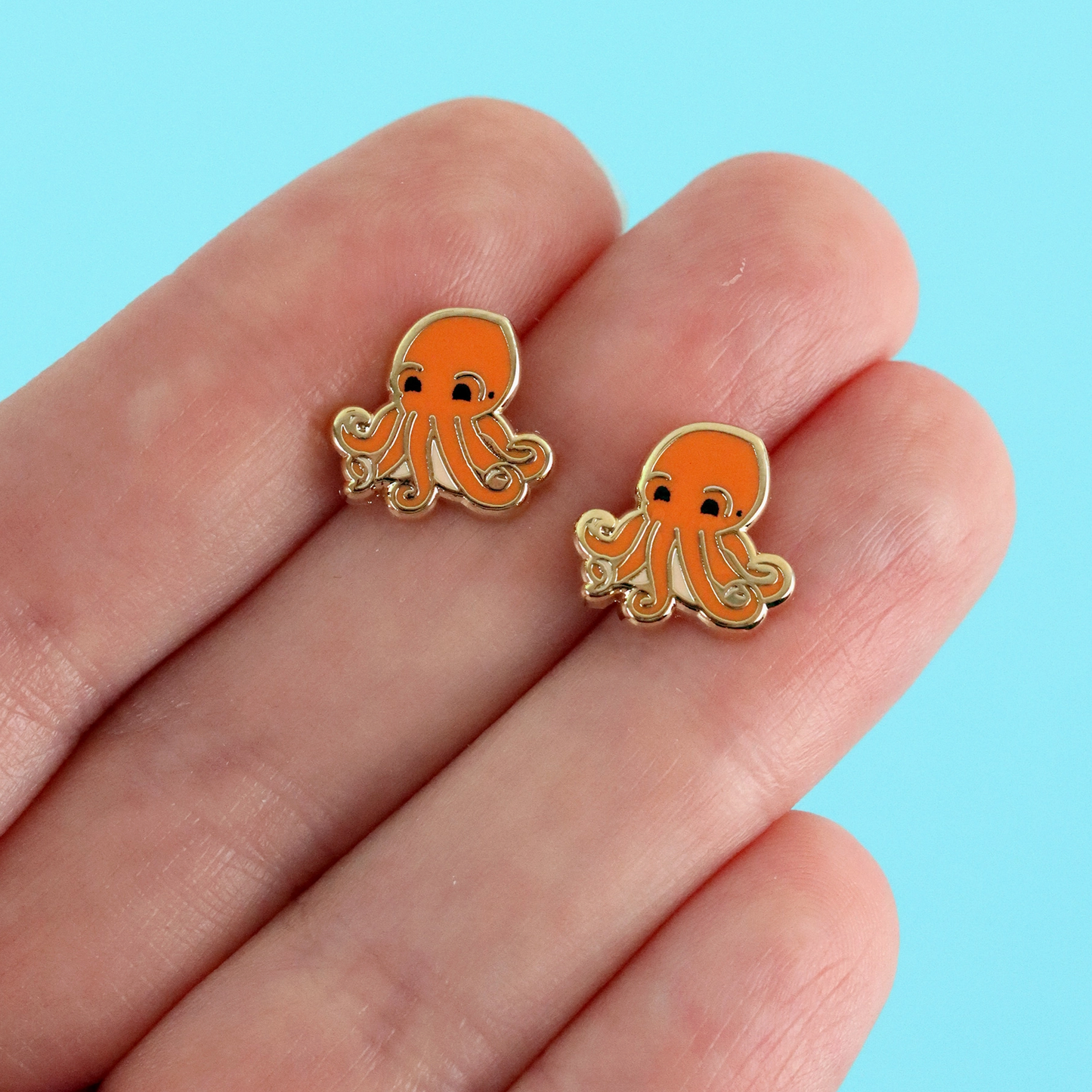 Octopus Earrings