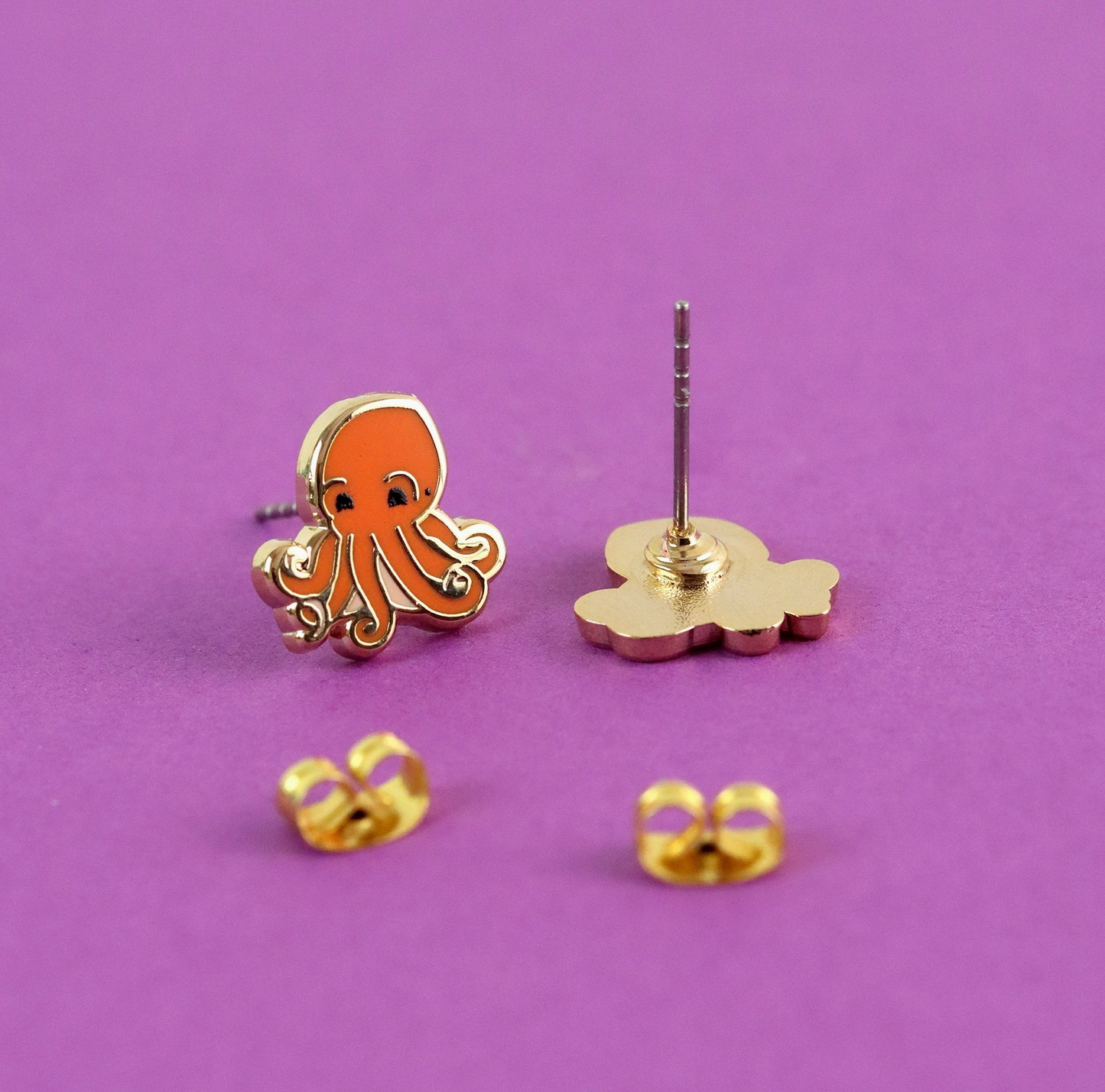 Octopus Earrings