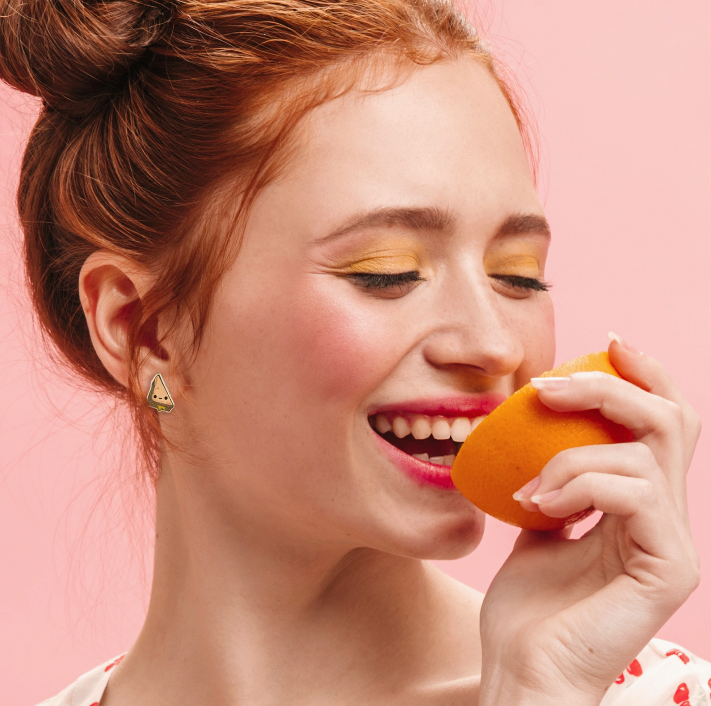 Grilled Cheese Earrings