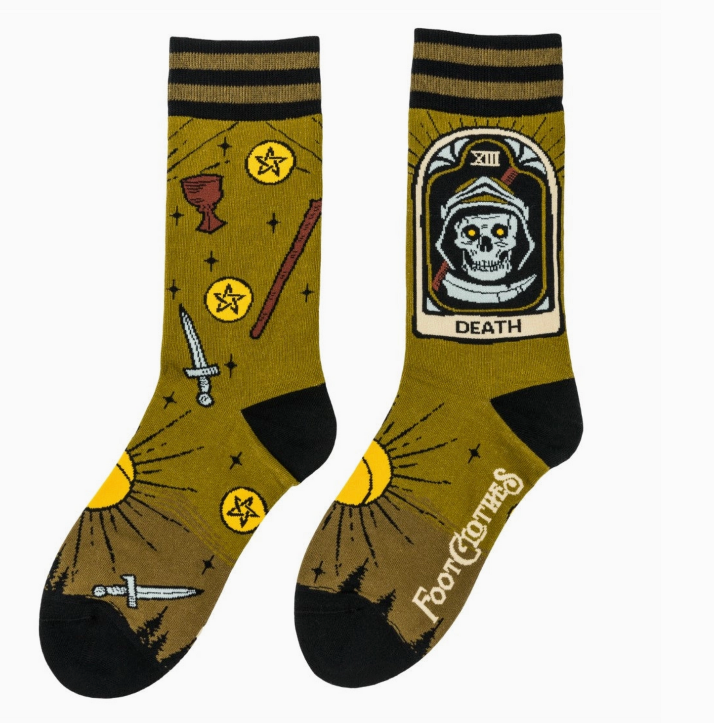 Death Tarot Nouveau Socks
