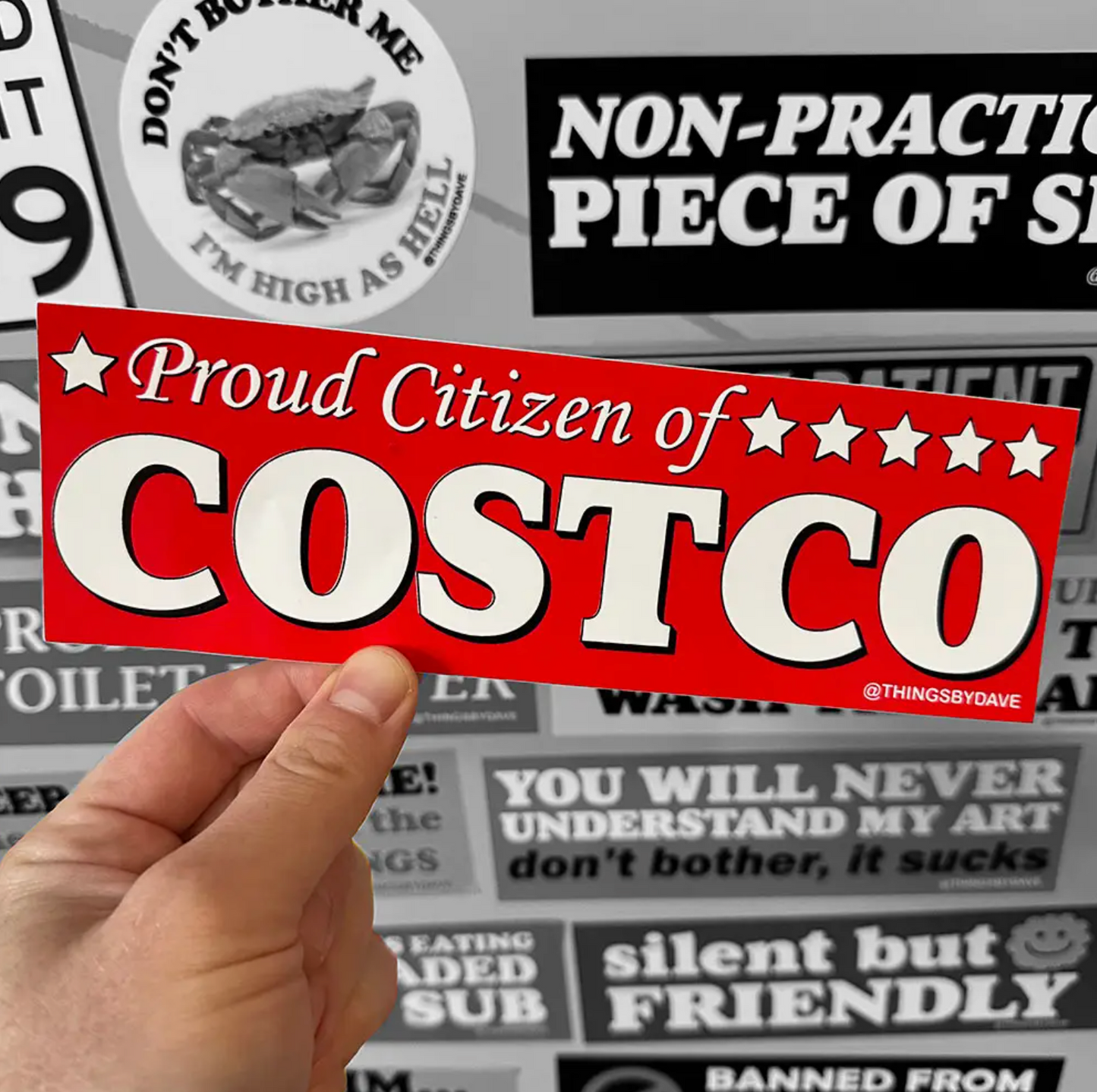 Proud Citizen Of Costco Bumper Sticker