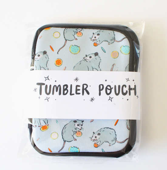 Possum Treats Tumbler Pouch