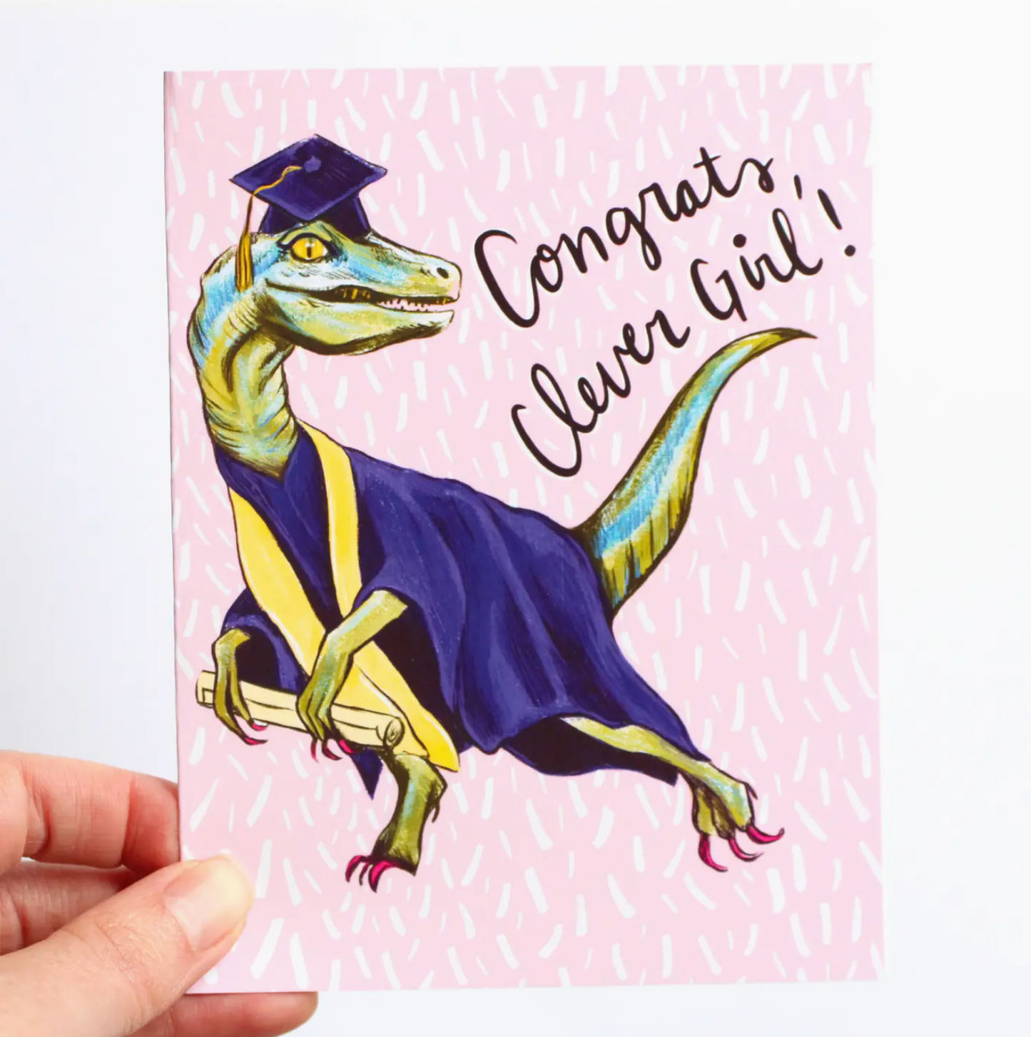 Congrats, Clever Girl Card