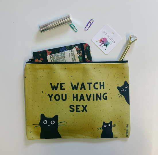 We Watch You Having Sex Pouch