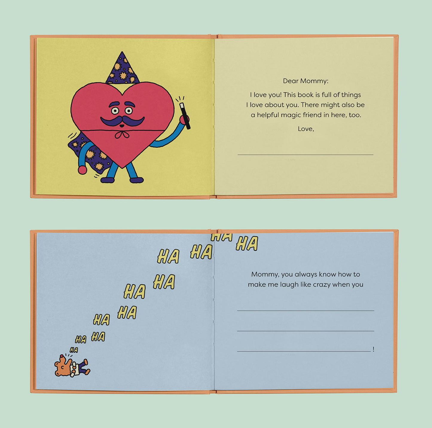 What I Love About You Mommy Fill-In-The Blank Book