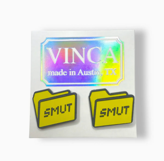 Smut Folder Earrings