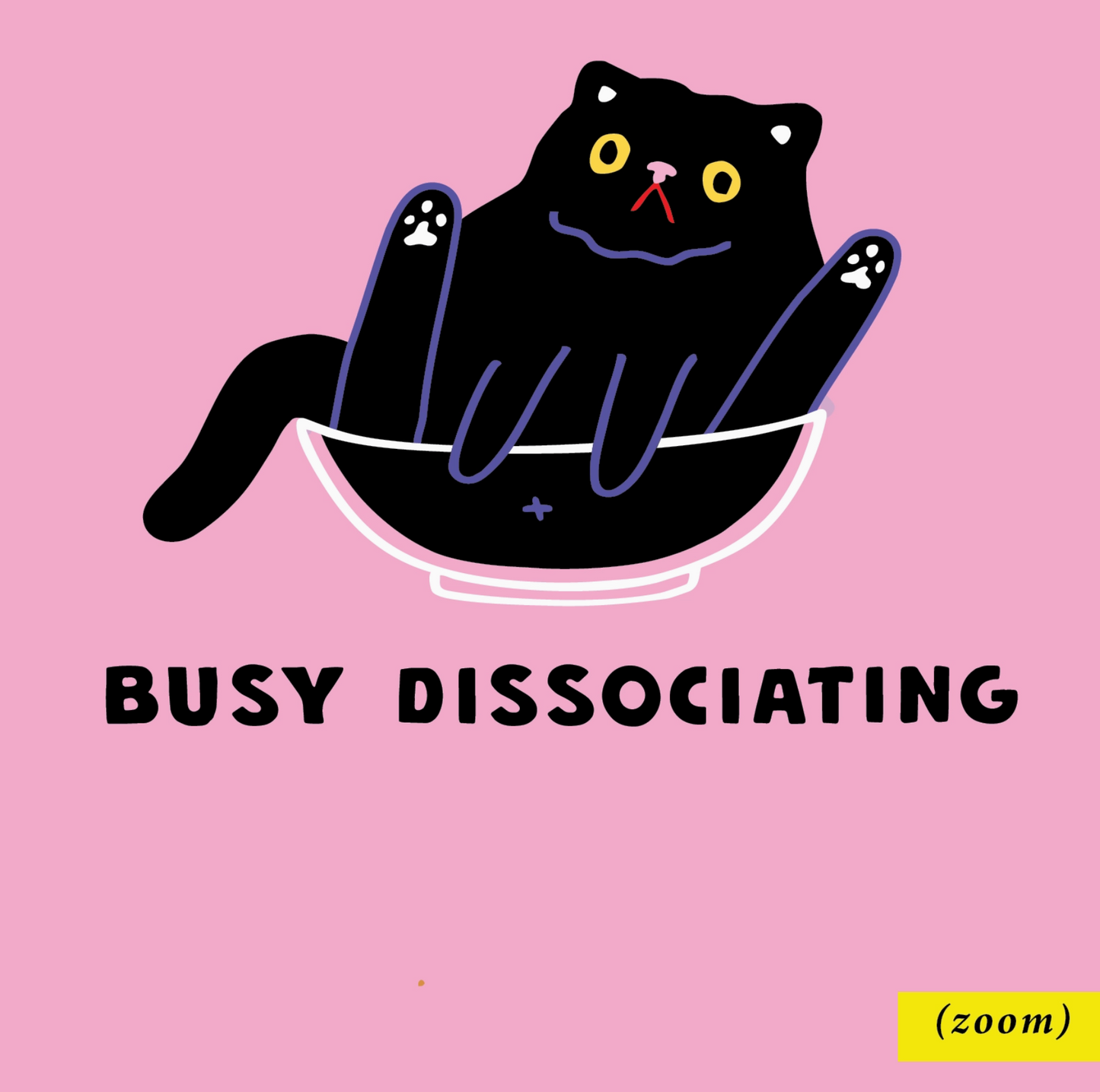 Busy Dissociating Notepad - 50 sheets