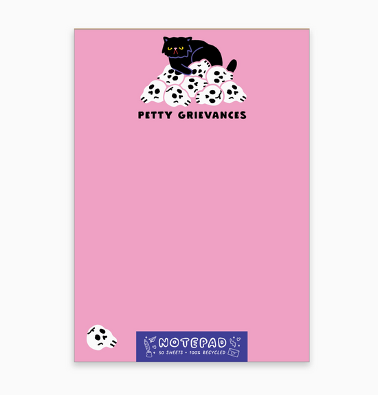 Petty Grievances Notepad - 50 sheets