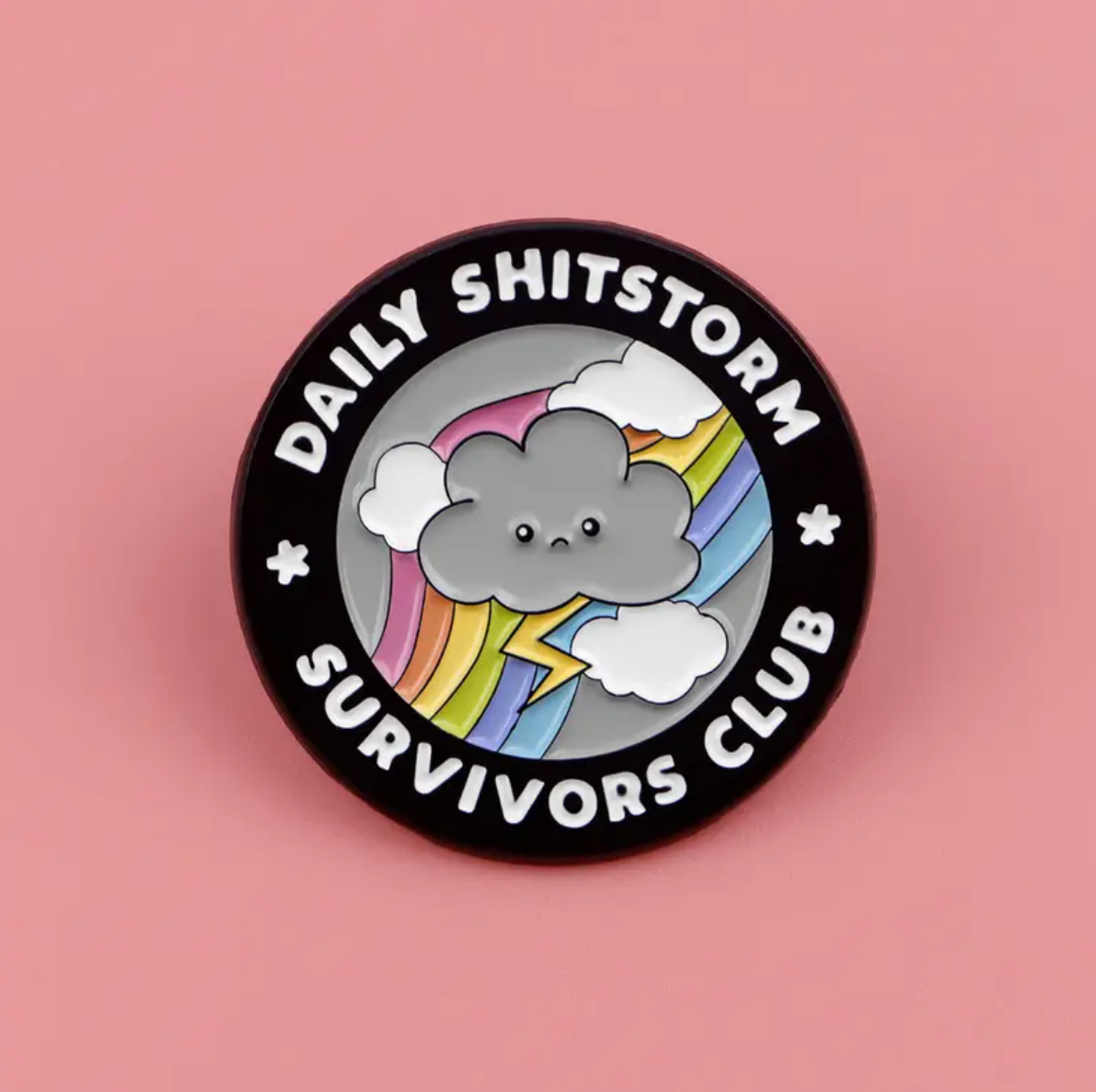 Daily Shitstorm Survivors Pin