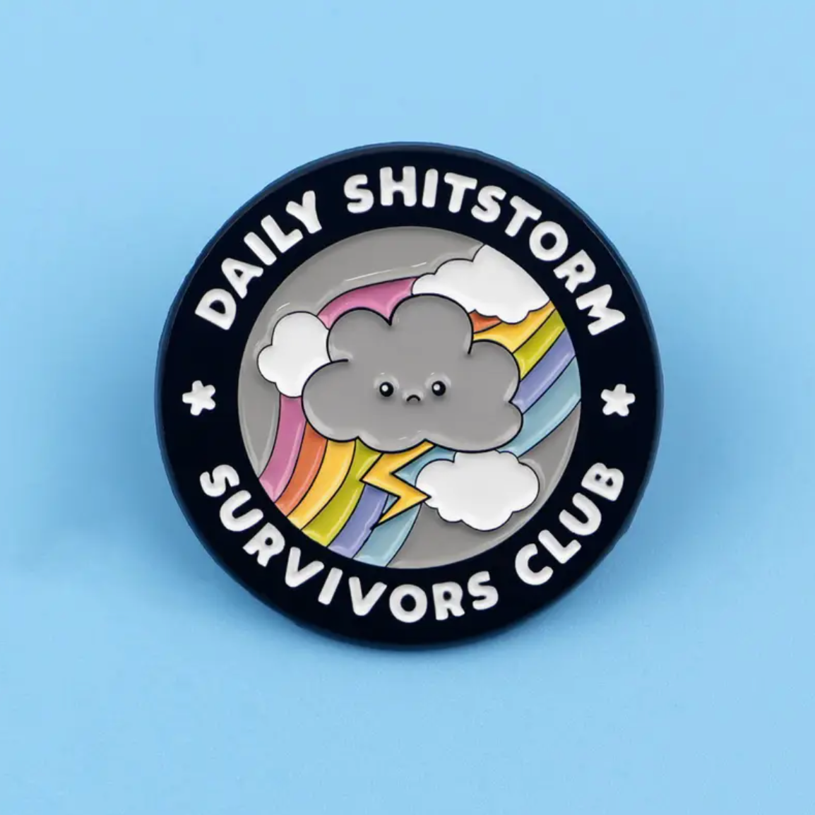 Daily Shitstorm Survivors Pin