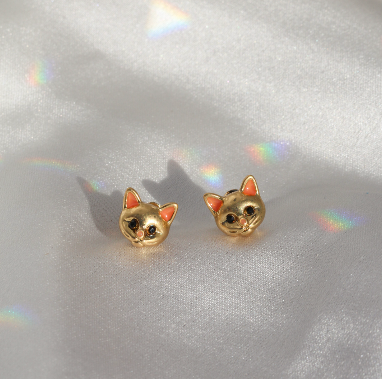 Kitten Earrings