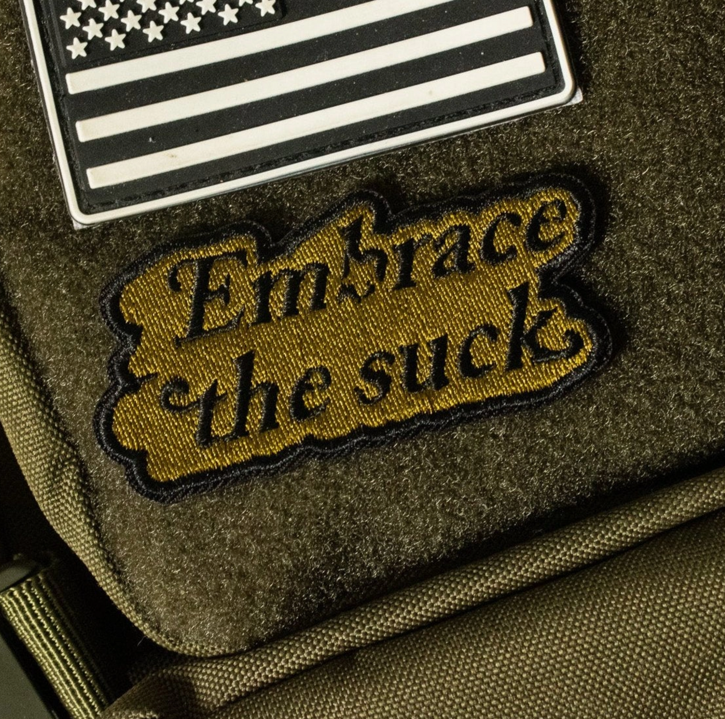 Embrace The Suck Embroidered Velcro Tactical Patch