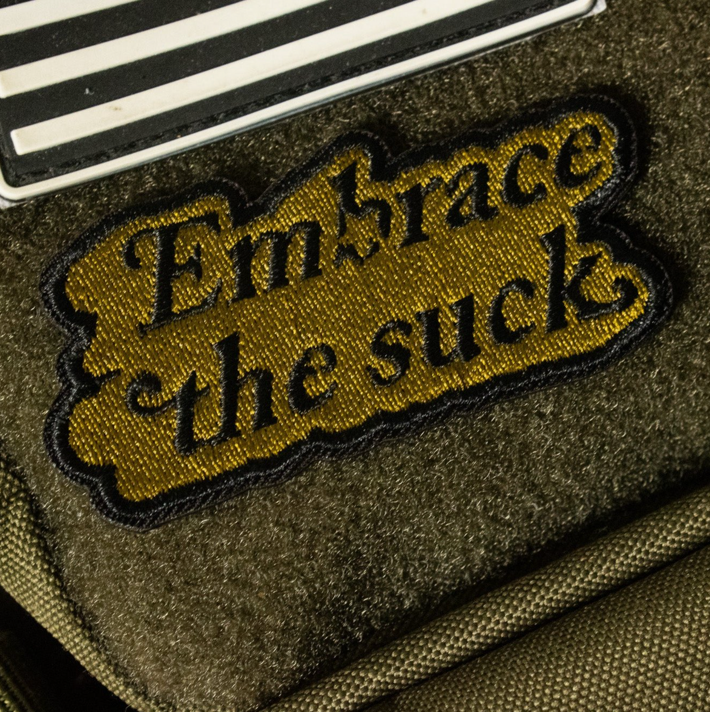 Embrace The Suck Embroidered Velcro Tactical Patch