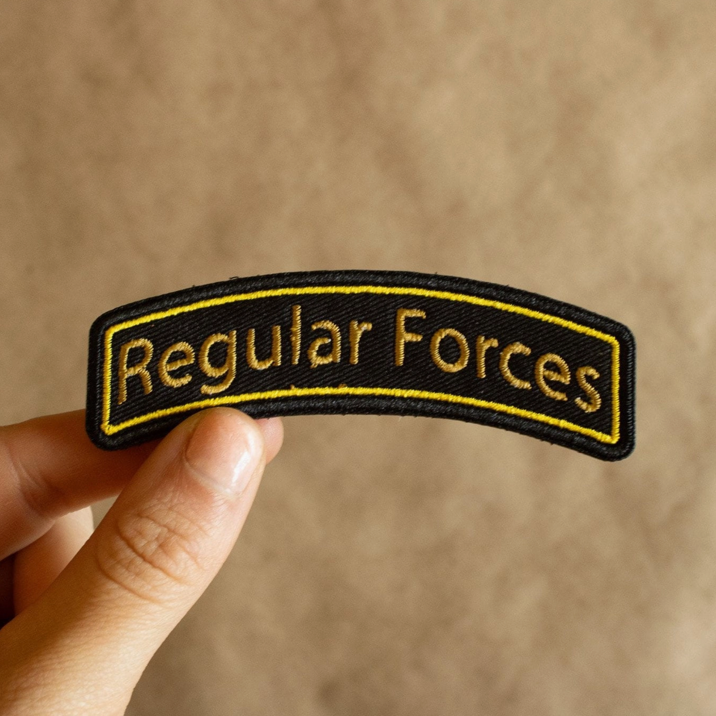 Regular Forces Embroidered Velcro Tactical Patch