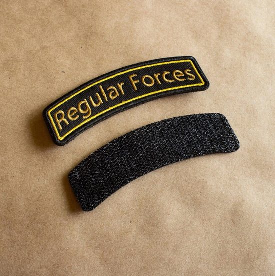 Regular Forces Embroidered Velcro Tactical Patch