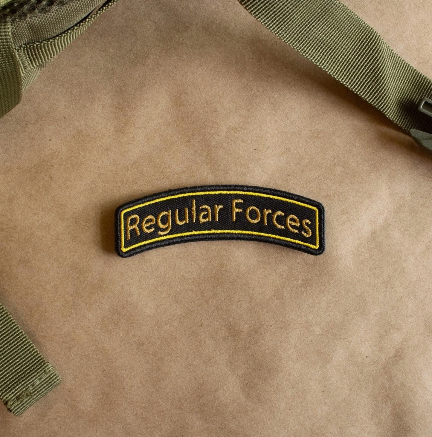 Regular Forces Embroidered Velcro Tactical Patch