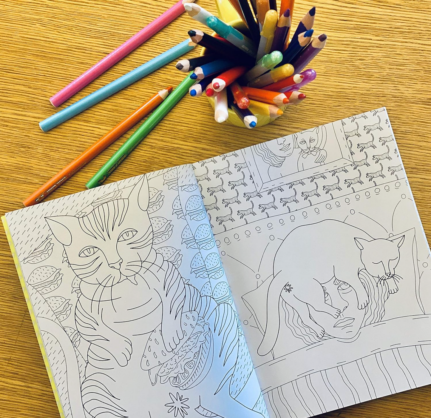 The Cat Butt Coloring and Activity Book: (Adult Coloring Book, Funny Gift for Cat Lovers)