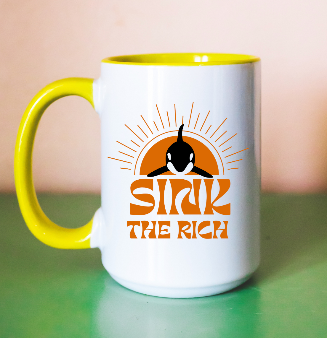 Sink The Rich 15 oz Mug (3 colors available)