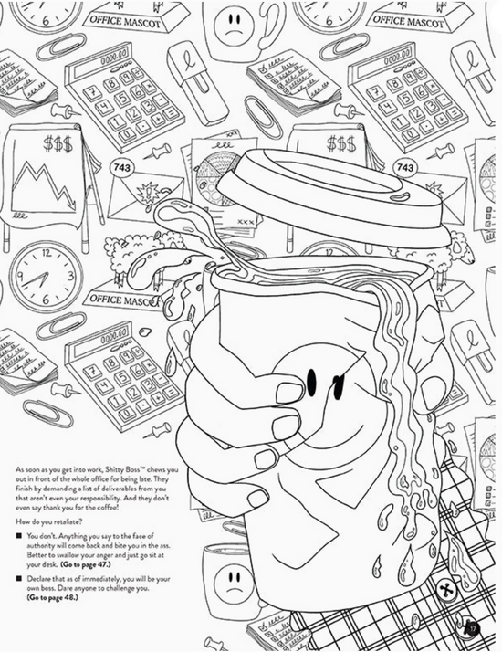 F*cking Go For It: A Not-So-Mindful Coloring Adventure! Book