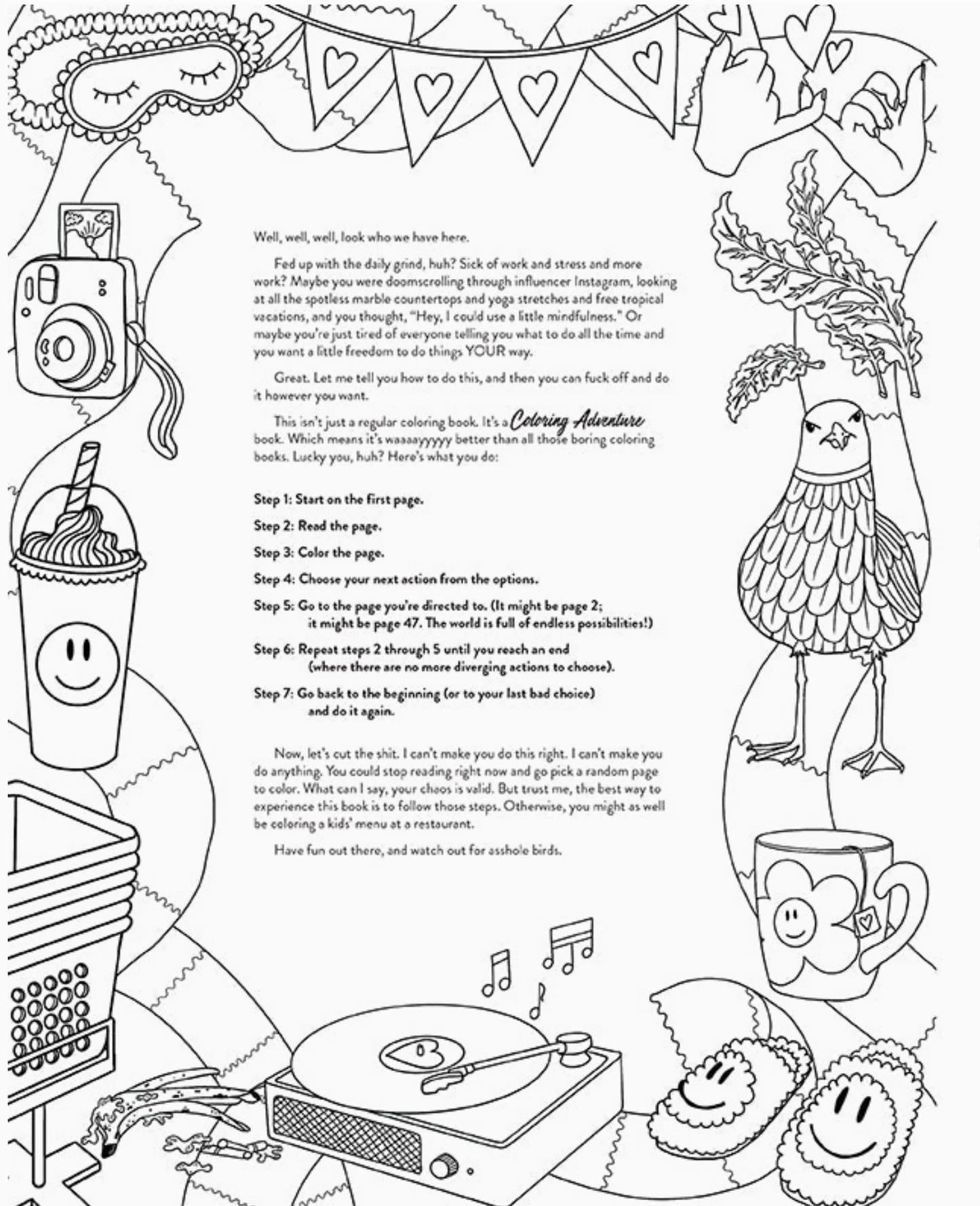 F*cking Go For It: A Not-So-Mindful Coloring Adventure! Book