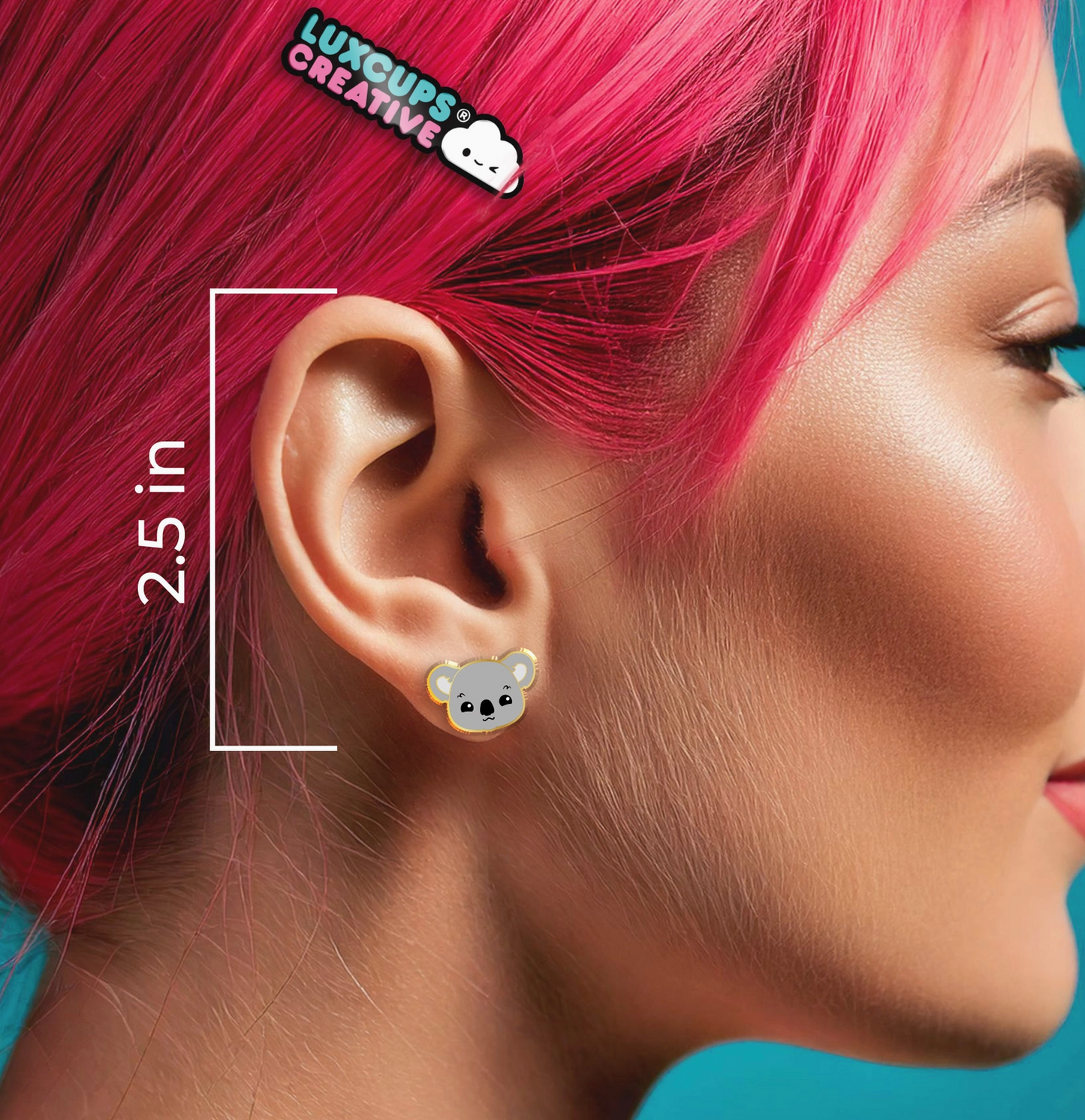 Koala Earrings