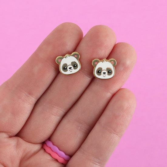 Panda Bear Earrings