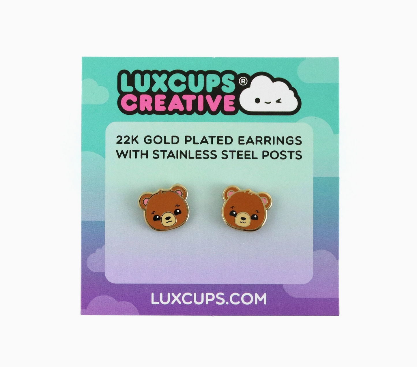 Bear Earrings