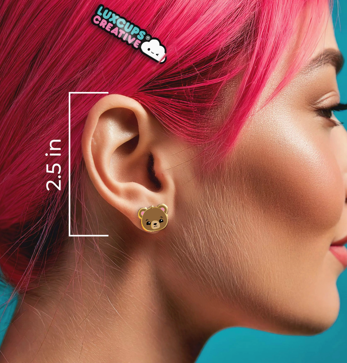 Bear Earrings