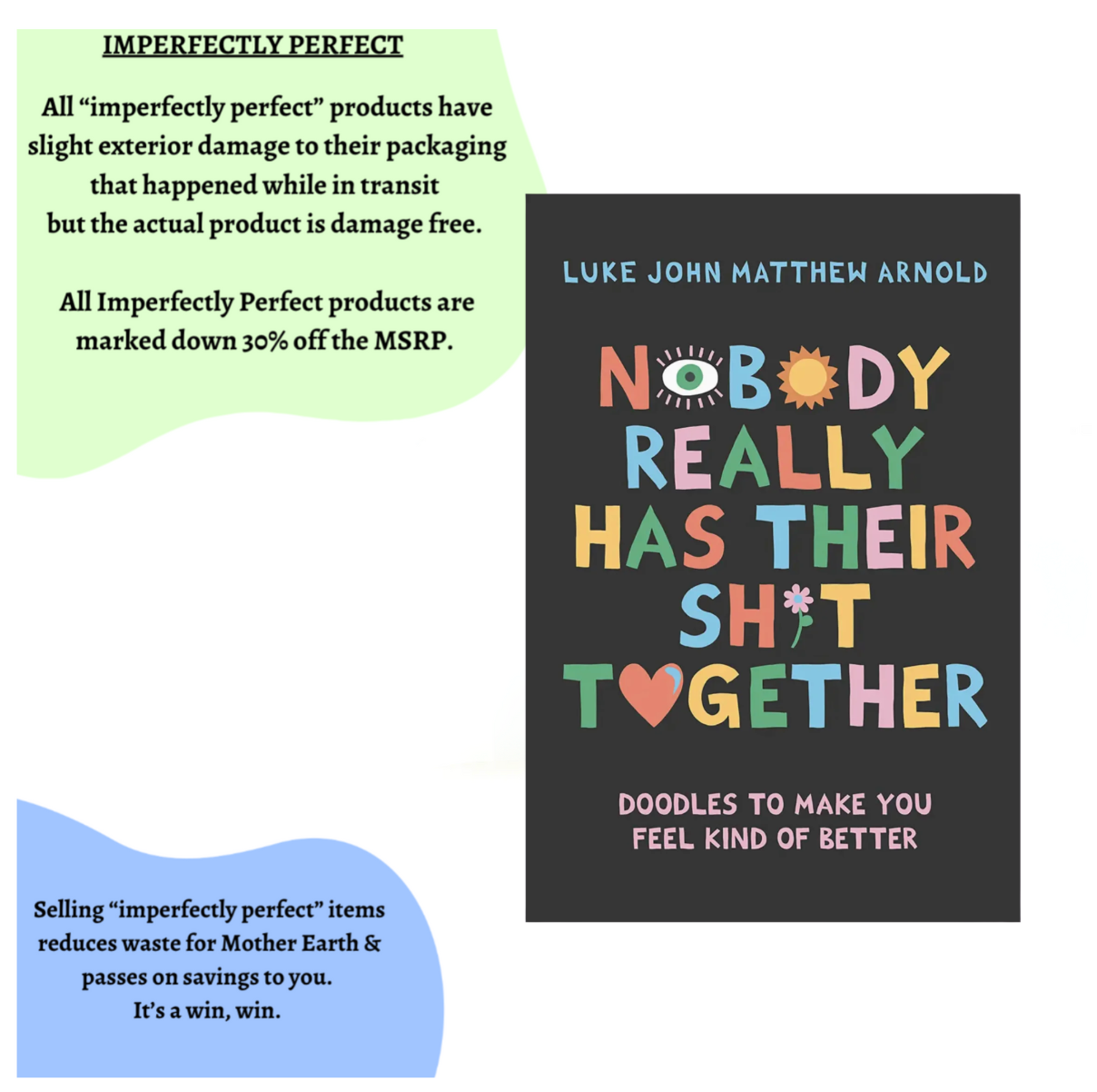 *Imperfectly Perfect* Nobody Really Has Their Shit Together Book