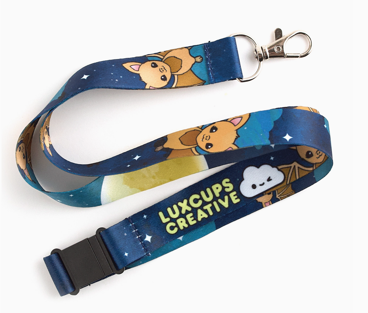 Brown Bat Cutie Lanyard