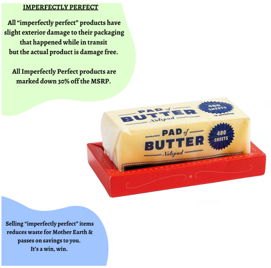 *Imperfectly Perfect* Pad Of Butter