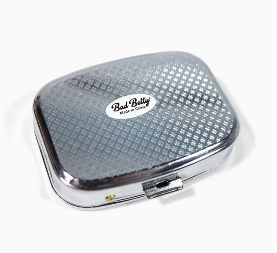 Give Us This Day Our Daily Meds Metal Pill Box