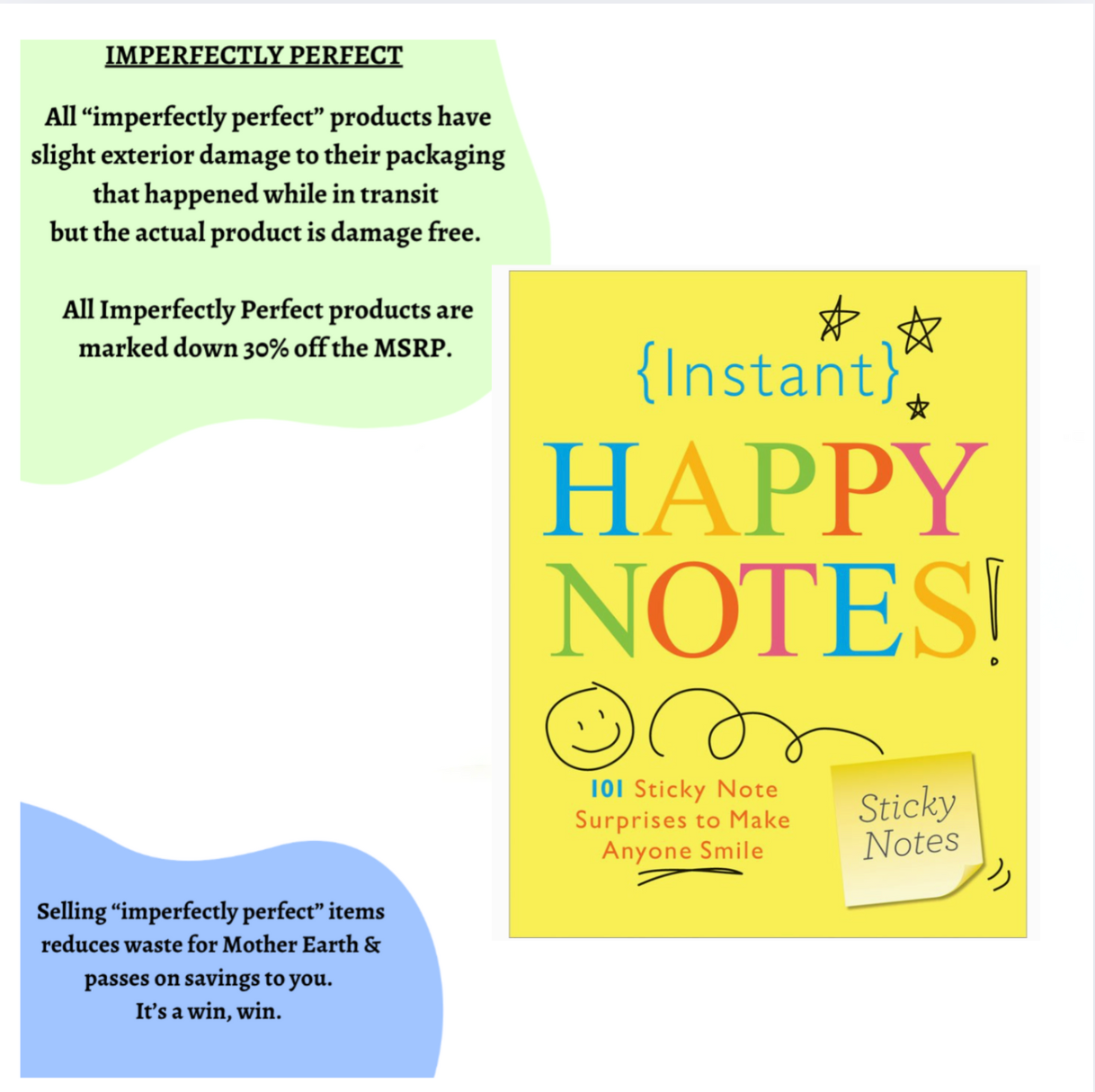 *Imperfectly Perfect* Instant Happy Notes