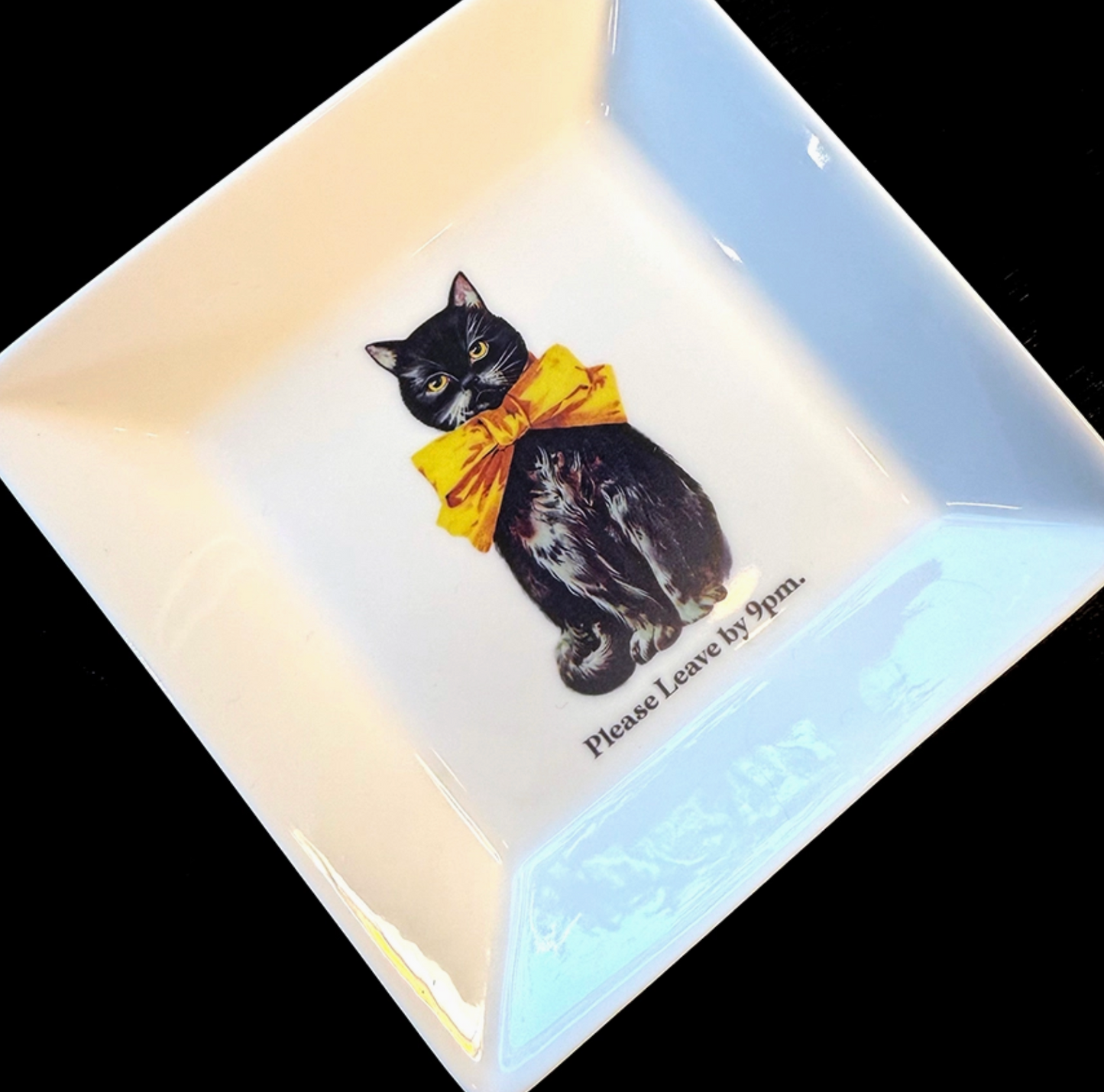 Please Leave By 9pm Trinket Tray