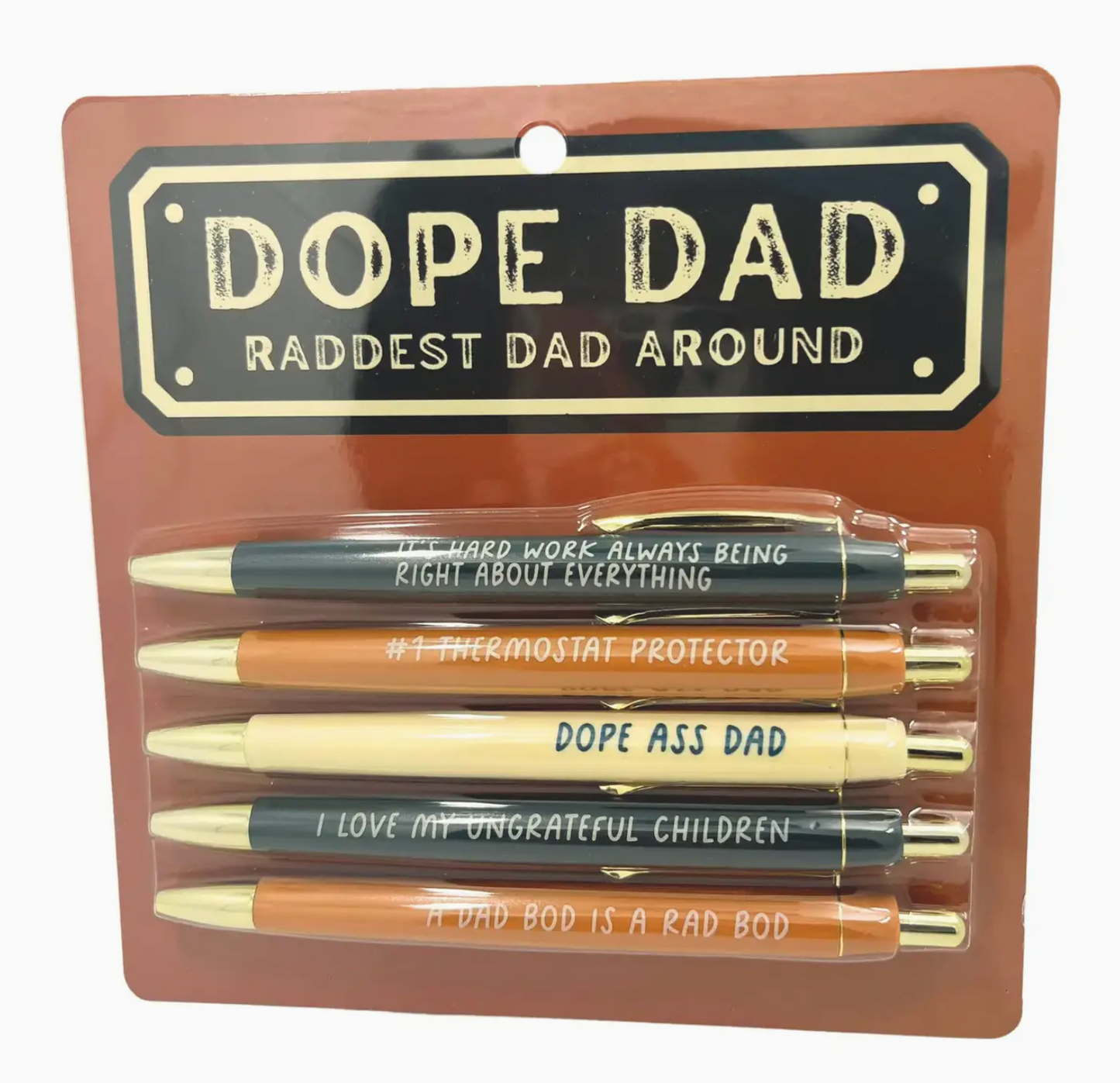 Dope Dad Pen Set - 5 pack