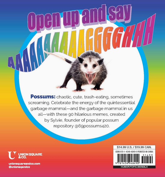 No Thoughts Just Possums Meme Photo Book