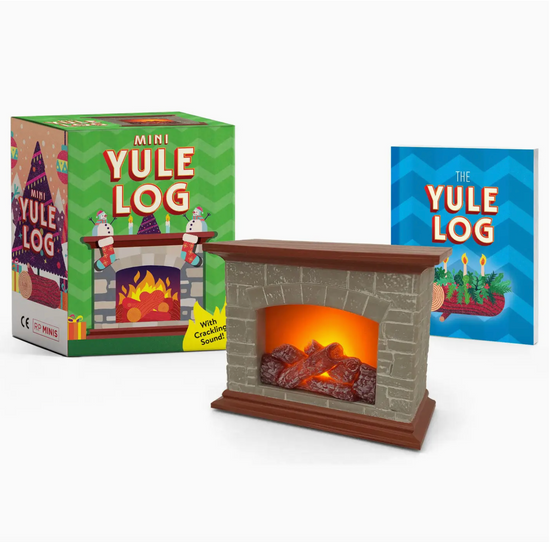 Mini Yule Log Desktop Accessory