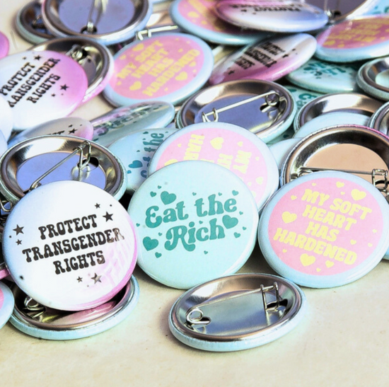 Protect Transgender Rights Button