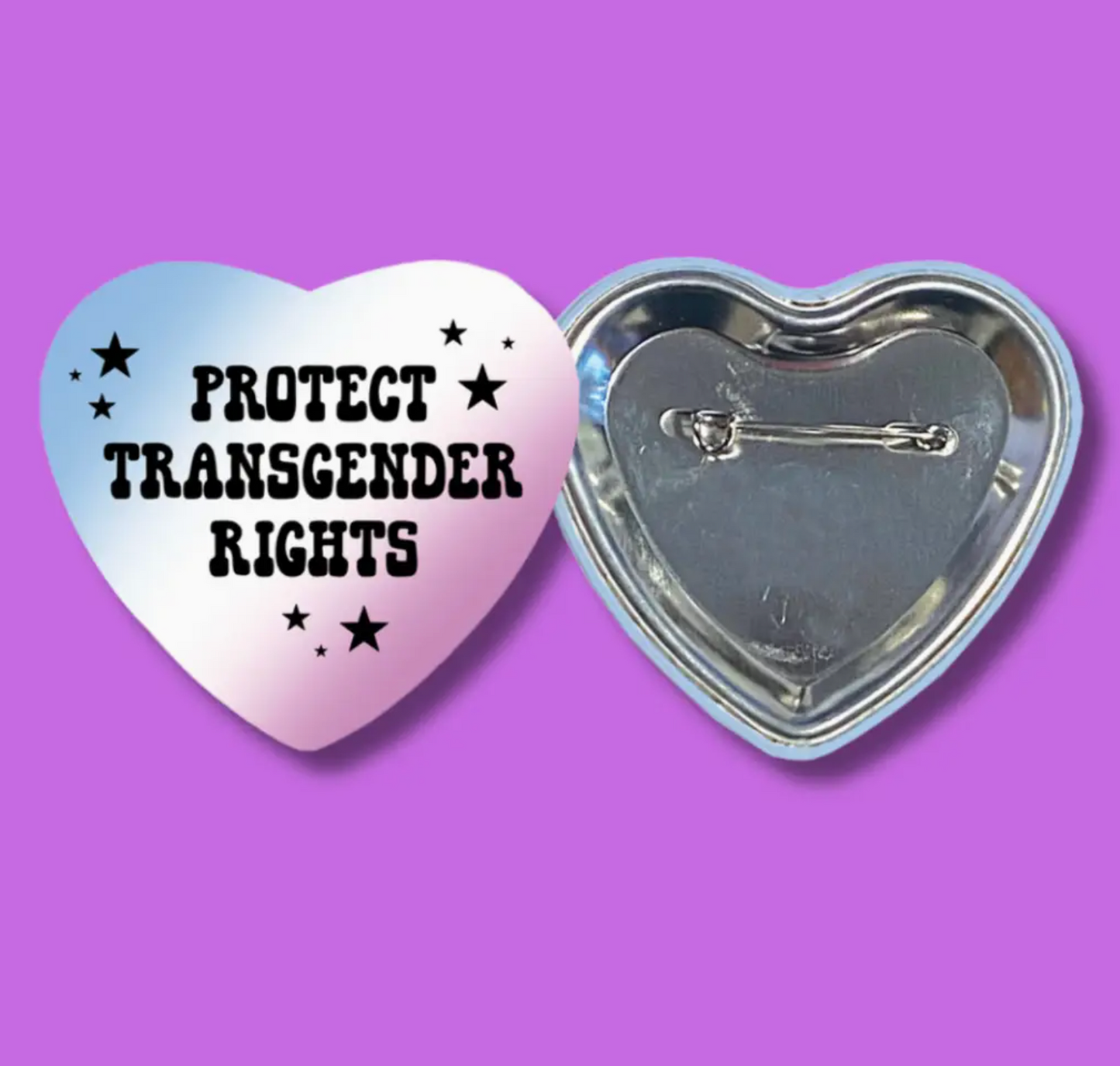 Protect Transgender Rights Button