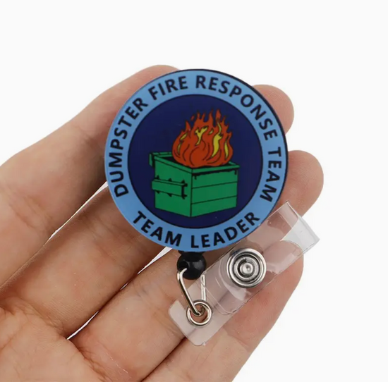 Dumpster Fire Response Team Team Leader Badge Reel