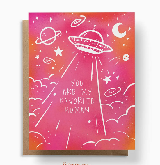 You Are My Favorite Human Card