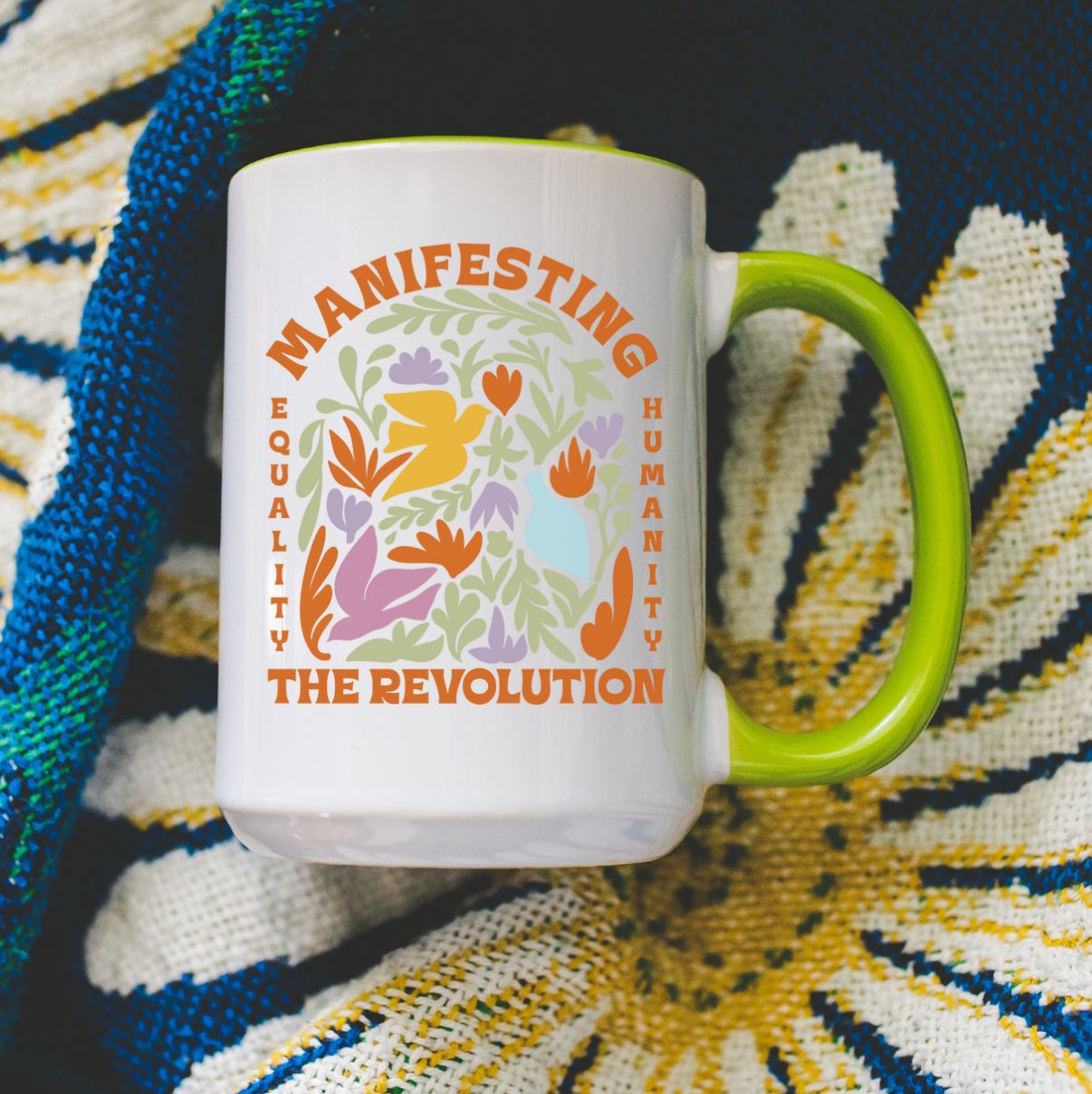 Manifesting The Revolution 15 oz Mug (3 colors available)