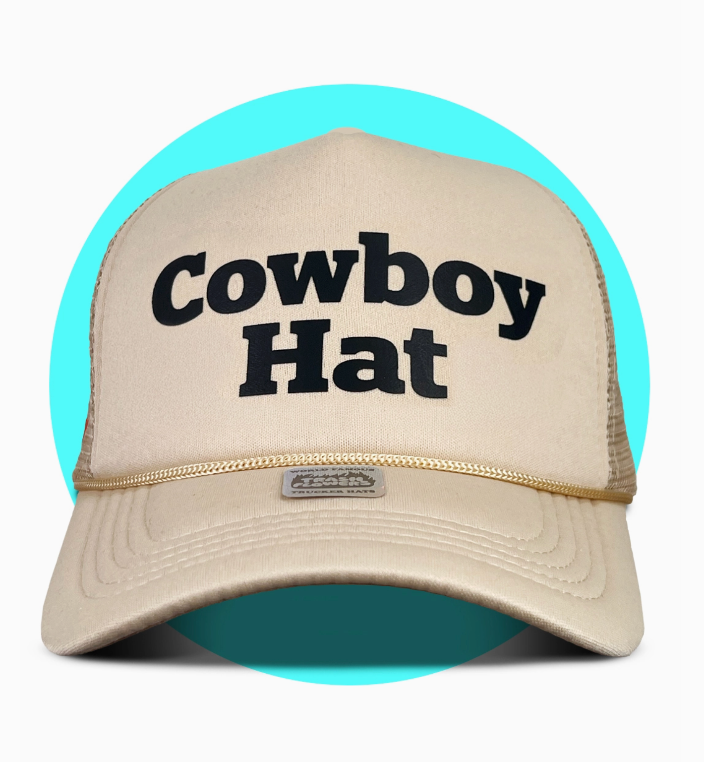 Cowboy Hat Trucker Hat