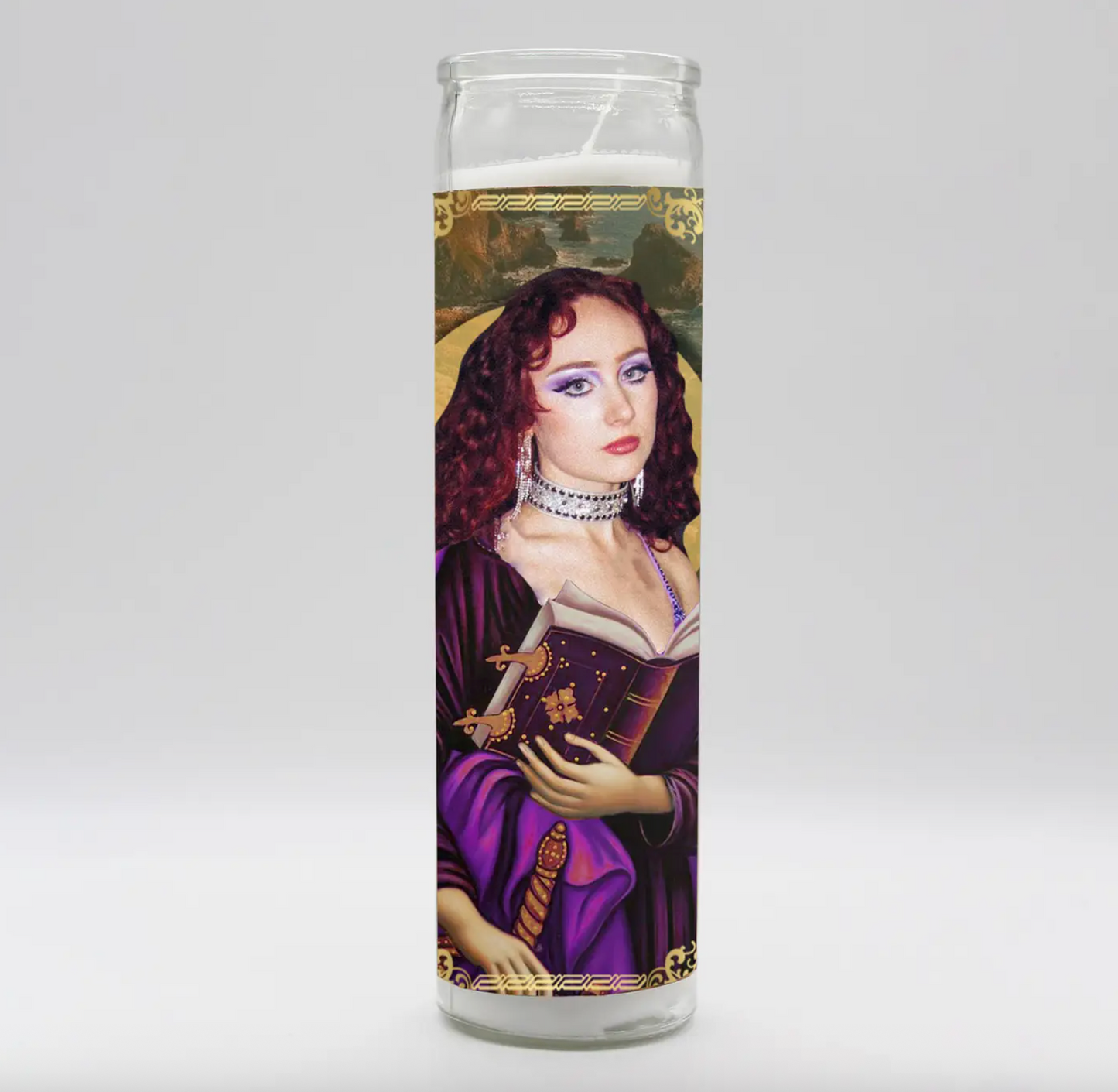Saint Hot To Go Prayer Candle