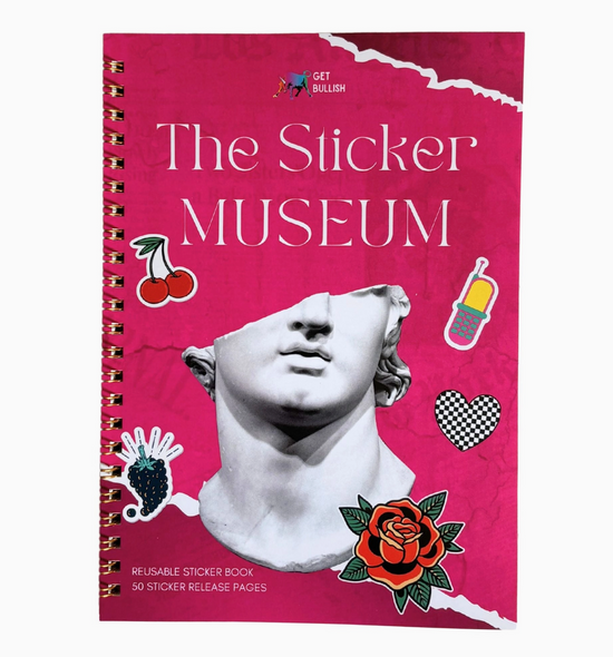 The Sticker Museum Reusable Sticker Book