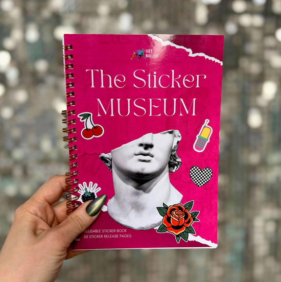 The Sticker Museum Reusable Sticker Book